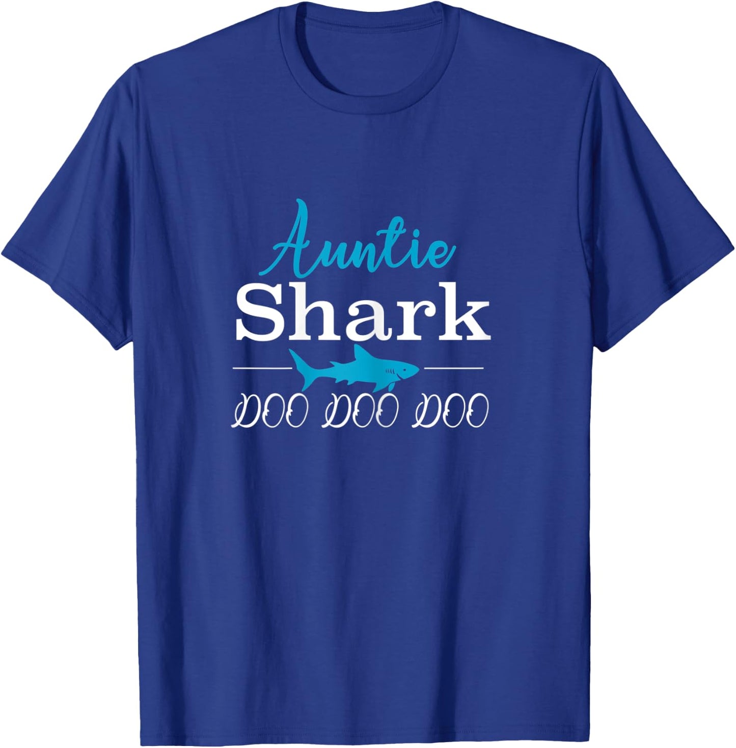 Auntie shark T-Shirt - T-Shirt | Royal