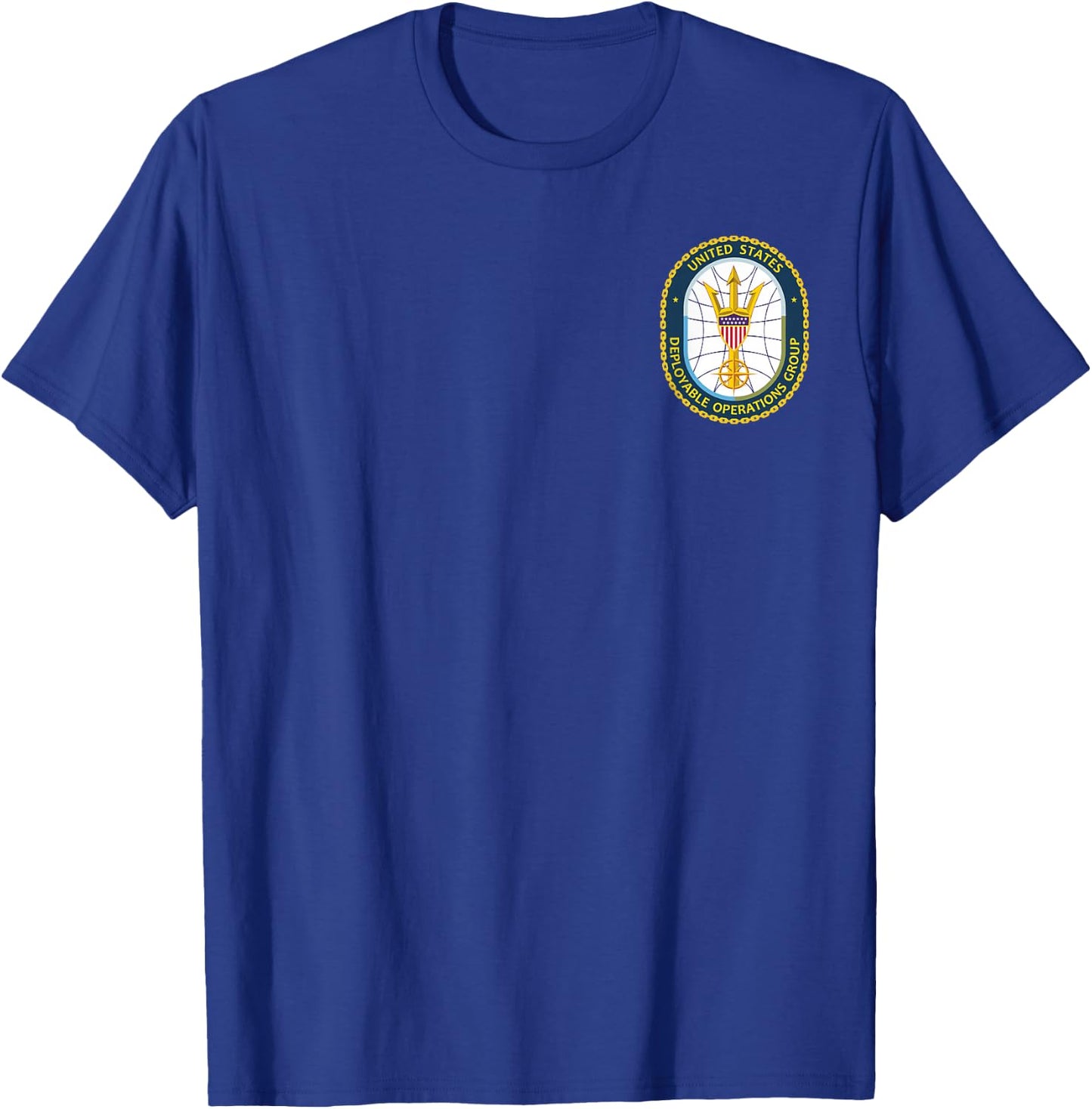 US Coast Guard Deployable Operations Group Patch T-Shirt - T-Shirt | Royal