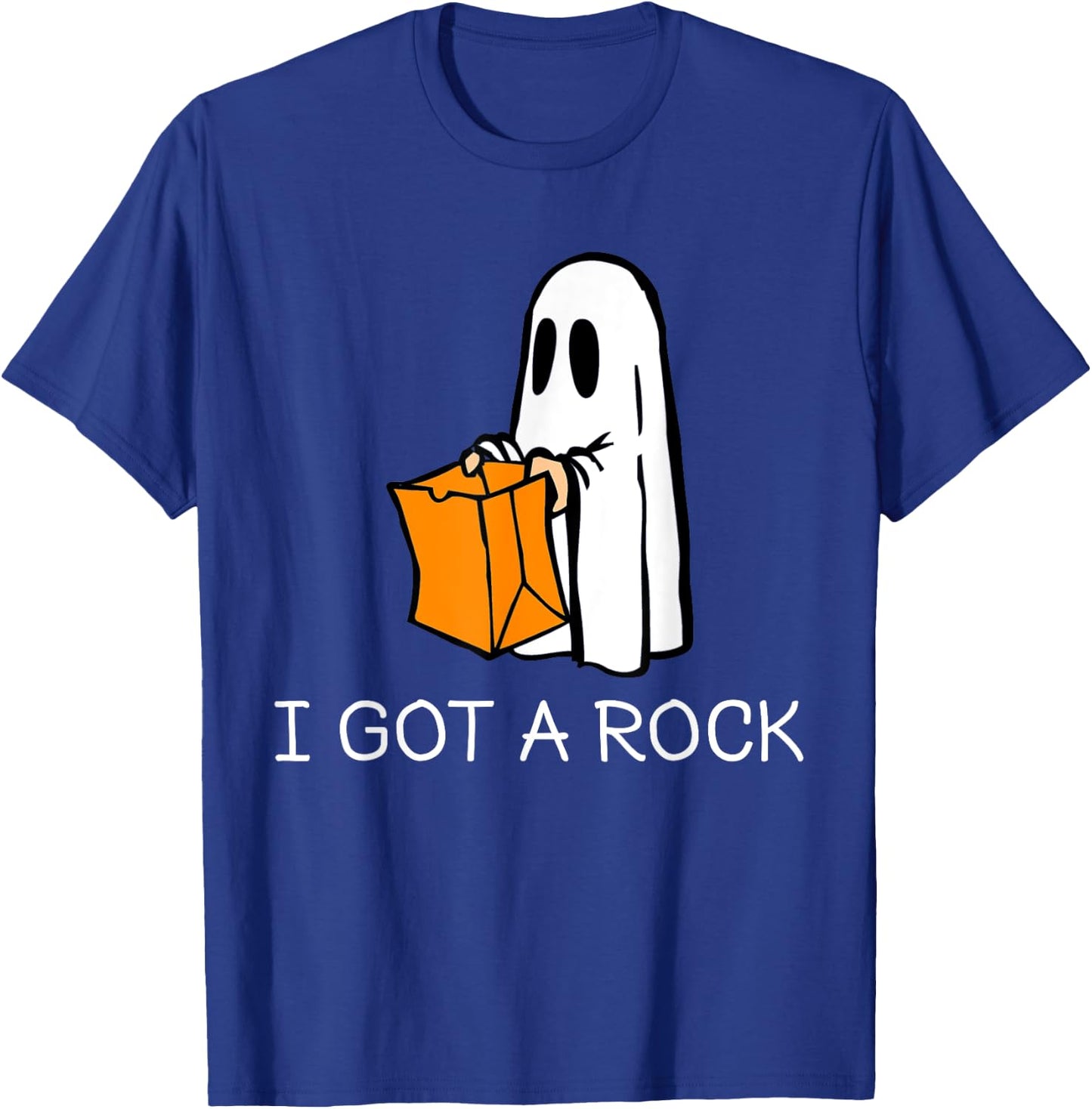 I Got A Rock Trick or Treat T-Shirt - T-Shirt | Royal