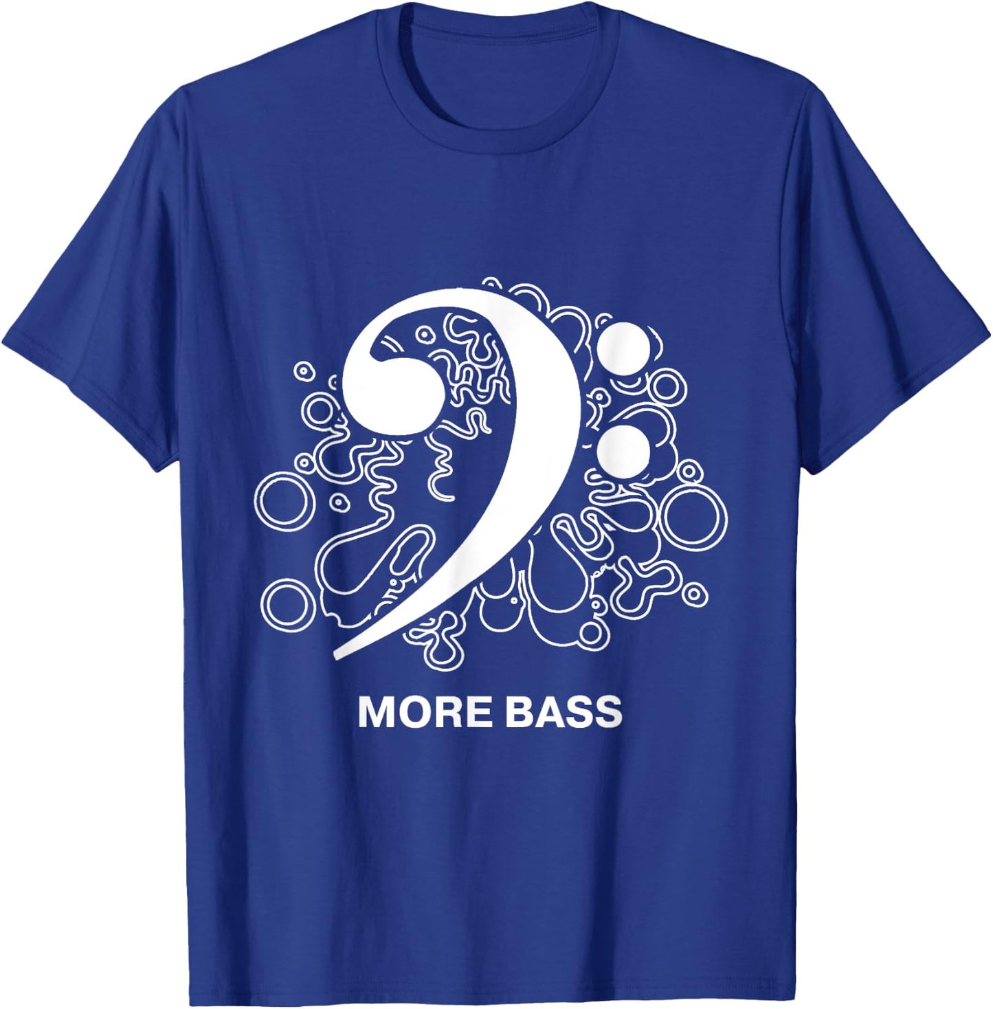 More Bass T-Shirt - T-Shirt | Royal