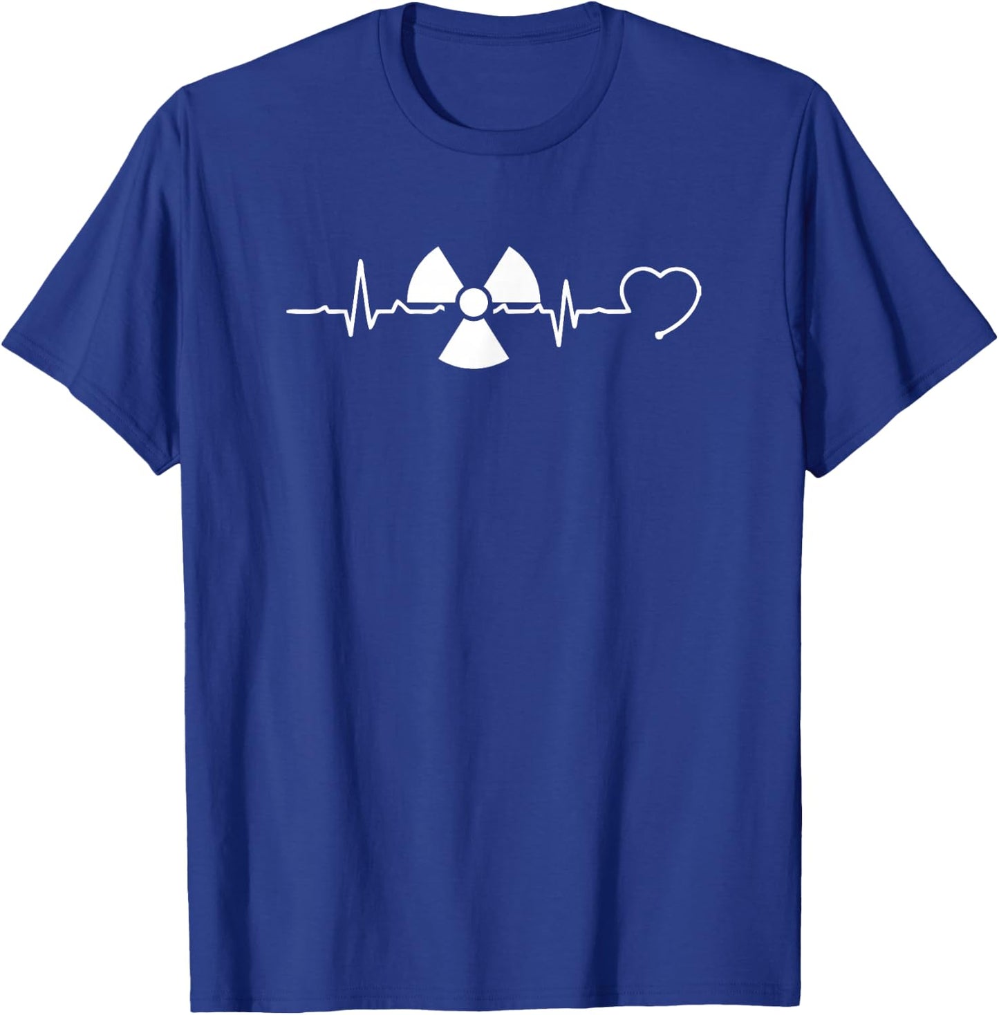 Radiology Heartbeat - Rad Tech Radiologist Xray Tech Gifts Small T-Shirt - T-Shirt | Royal