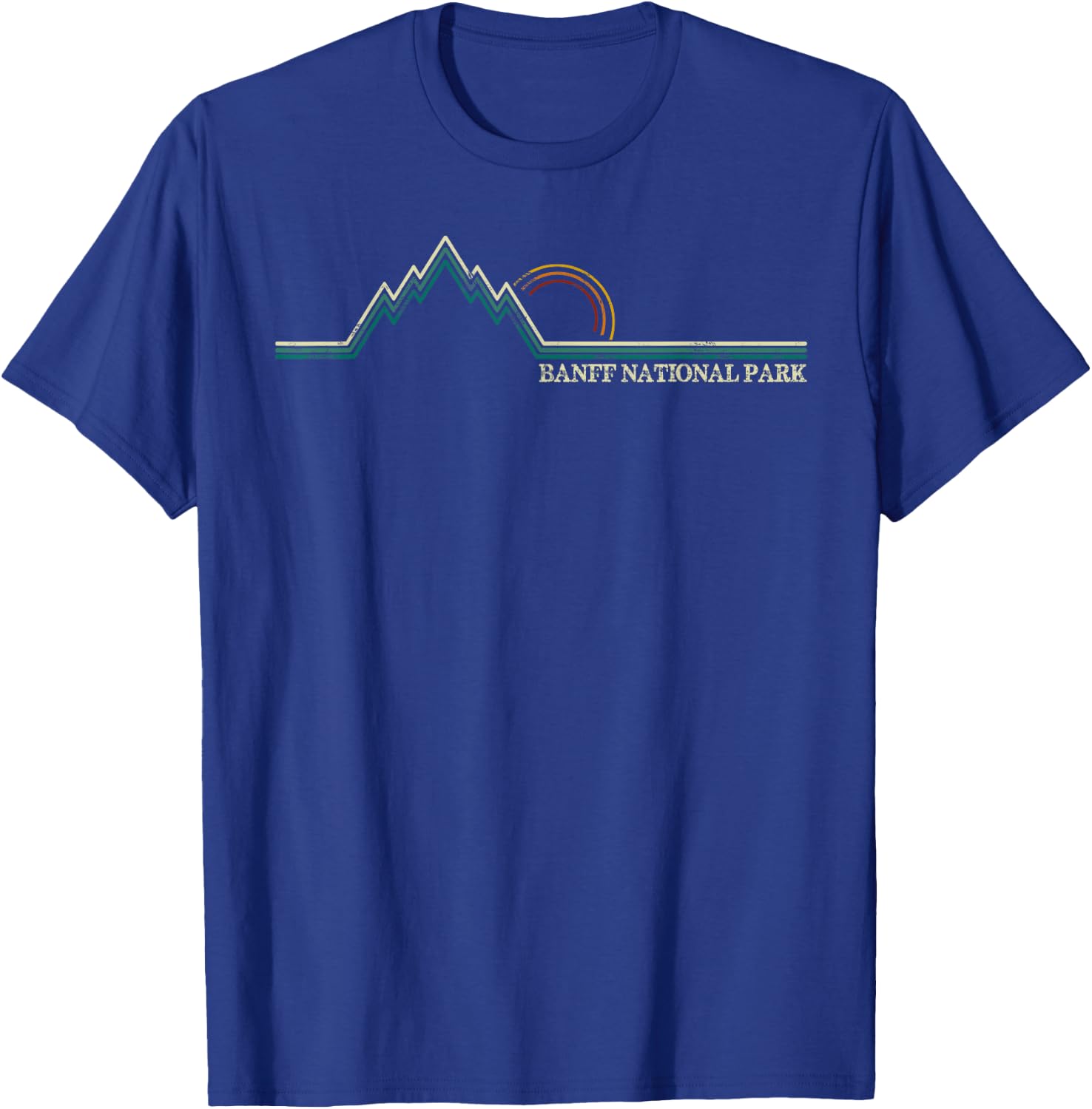 Alberta Banff National Park Canada Adventure T-Shirt - T-Shirt | Royal