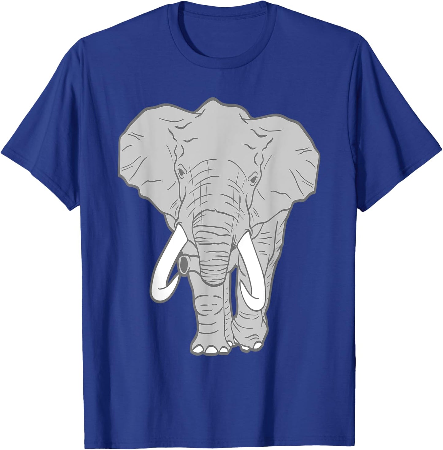 African Elephant Animal Lover Adult T-Shirt - T-Shirt | Royal