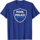 Pool Police Lifeguard Swimming T-Shirt - T-Shirt | Royal