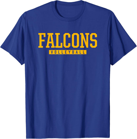 Pedro Menendez Falcons Volleyball HS T-Shirt - T-Shirt | Royal