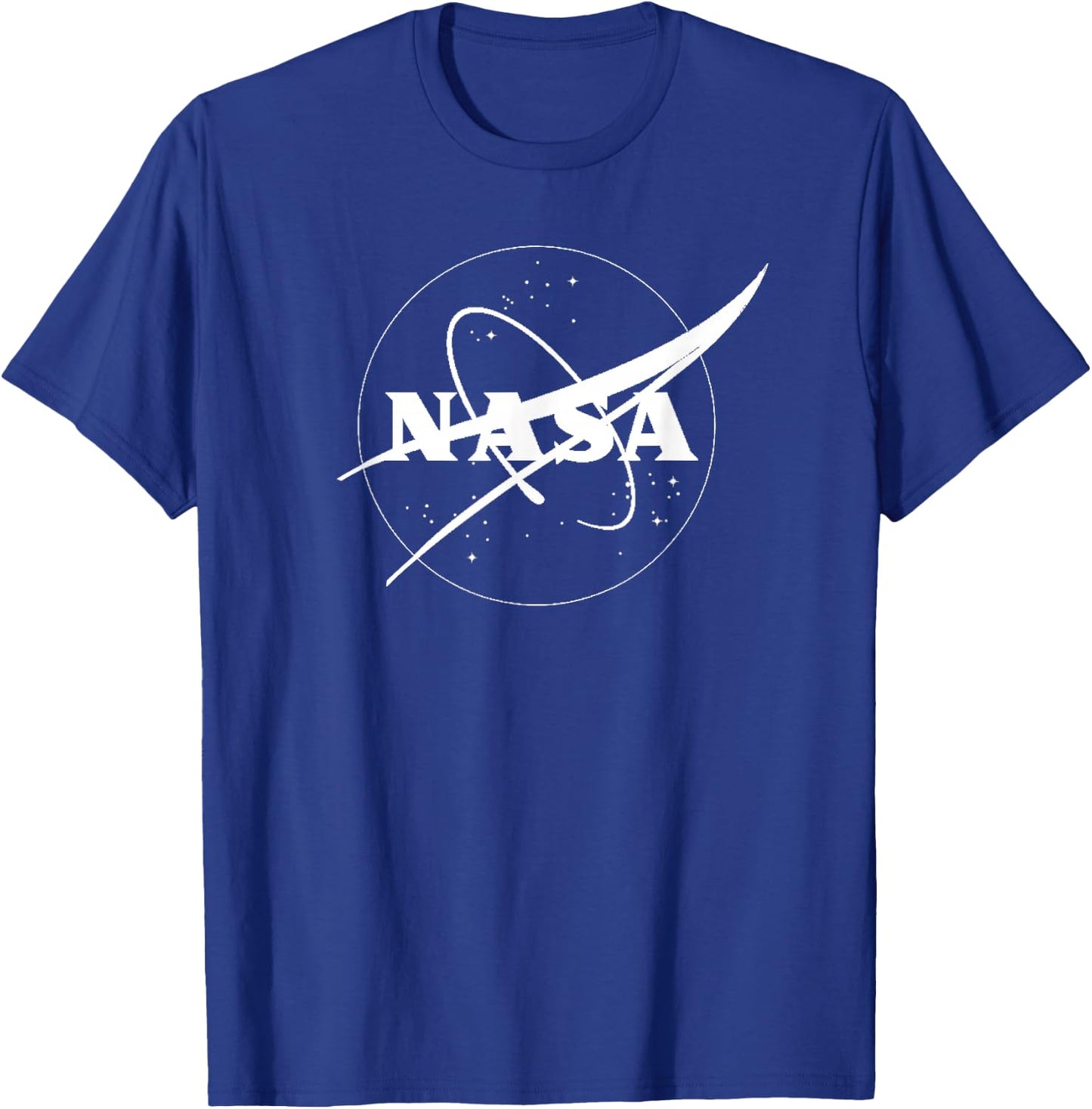 One Color NASA Insignia Logo T-Shirt - T-Shirt | Royal