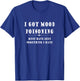 I Got Mood Poisoning Something I Hate Grumpy Gift T-Shirt - T-Shirt | Royal