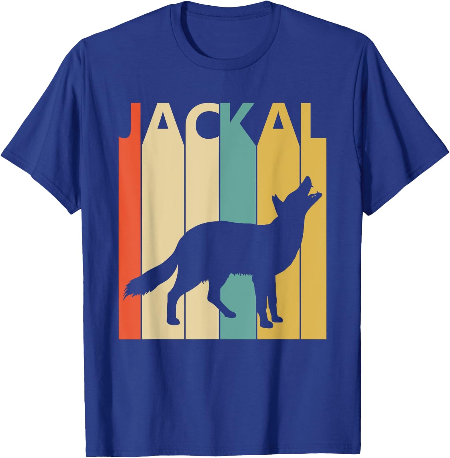 Spirit Animal Jackal Shirt - Vintage Jackal T-Shirt - T-Shirt | Royal