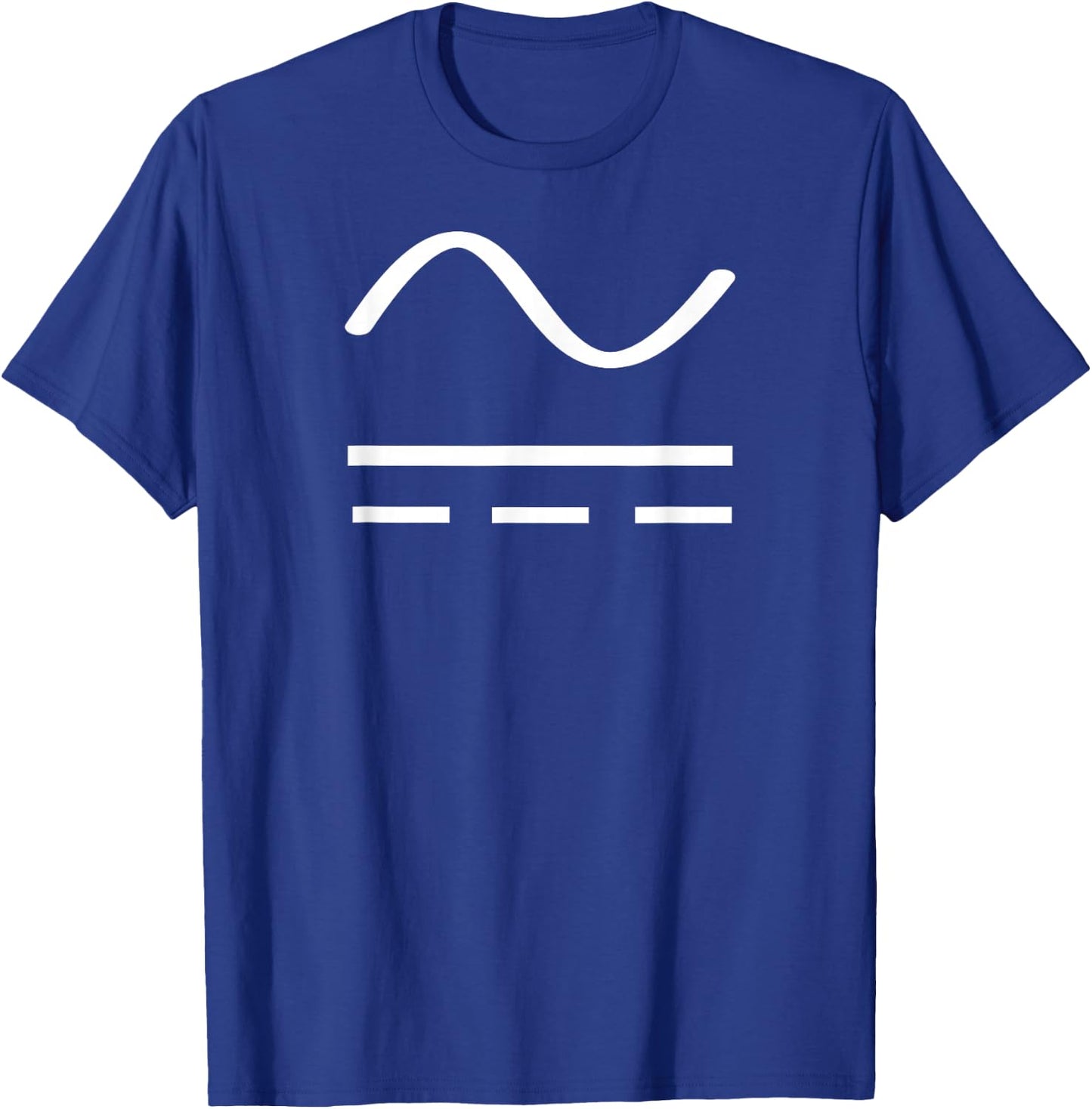 Funny Electrician Design Electrical AC or DC Current T-Shirt - T-Shirt | Royal