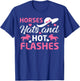 Funny Horses Hat Horse Racing Dress KY Horse Race T-Shirt - T-Shirt | Royal