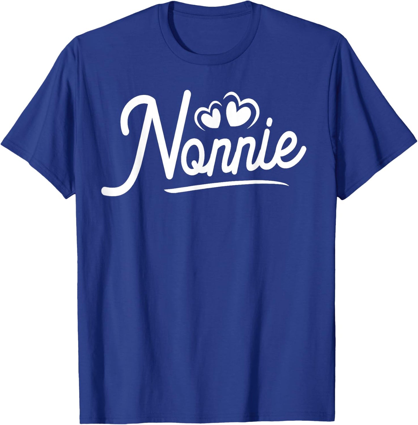 Nonnie Shirts Nonnie Birthday Gifts Cute Nonnie T-Shirt - T-Shirt | Royal
