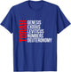 First 5 Books Torah Hebrew Israelites Yeshua Yahew T-Shirt - T-Shirt | Royal