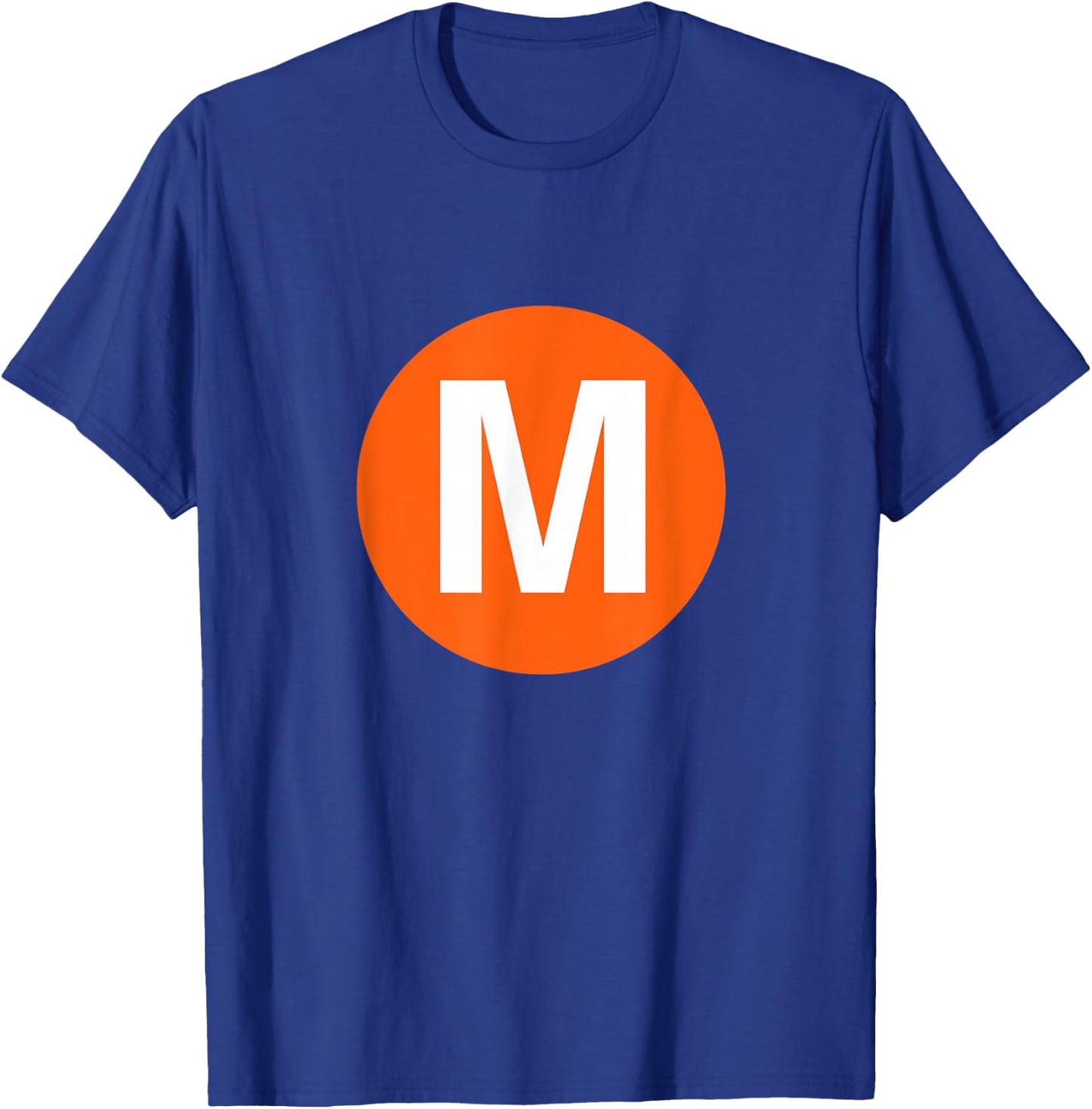 M Line - NYC Subway Train T-Shirt - T-Shirt | Royal