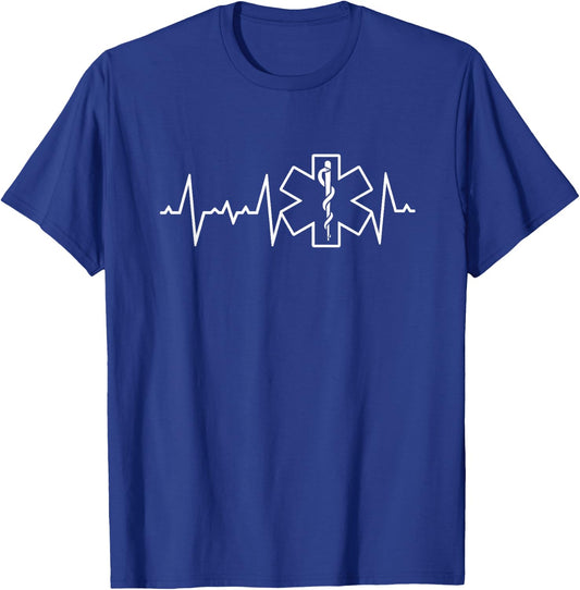 Hero EMS EMT First Responder Novelty Apparel T-Shirt - T-Shirt | Royal