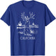 California Jackalope Cute Cali Crytpid Jackrabbit T-Shirt - T-Shirt | Royal