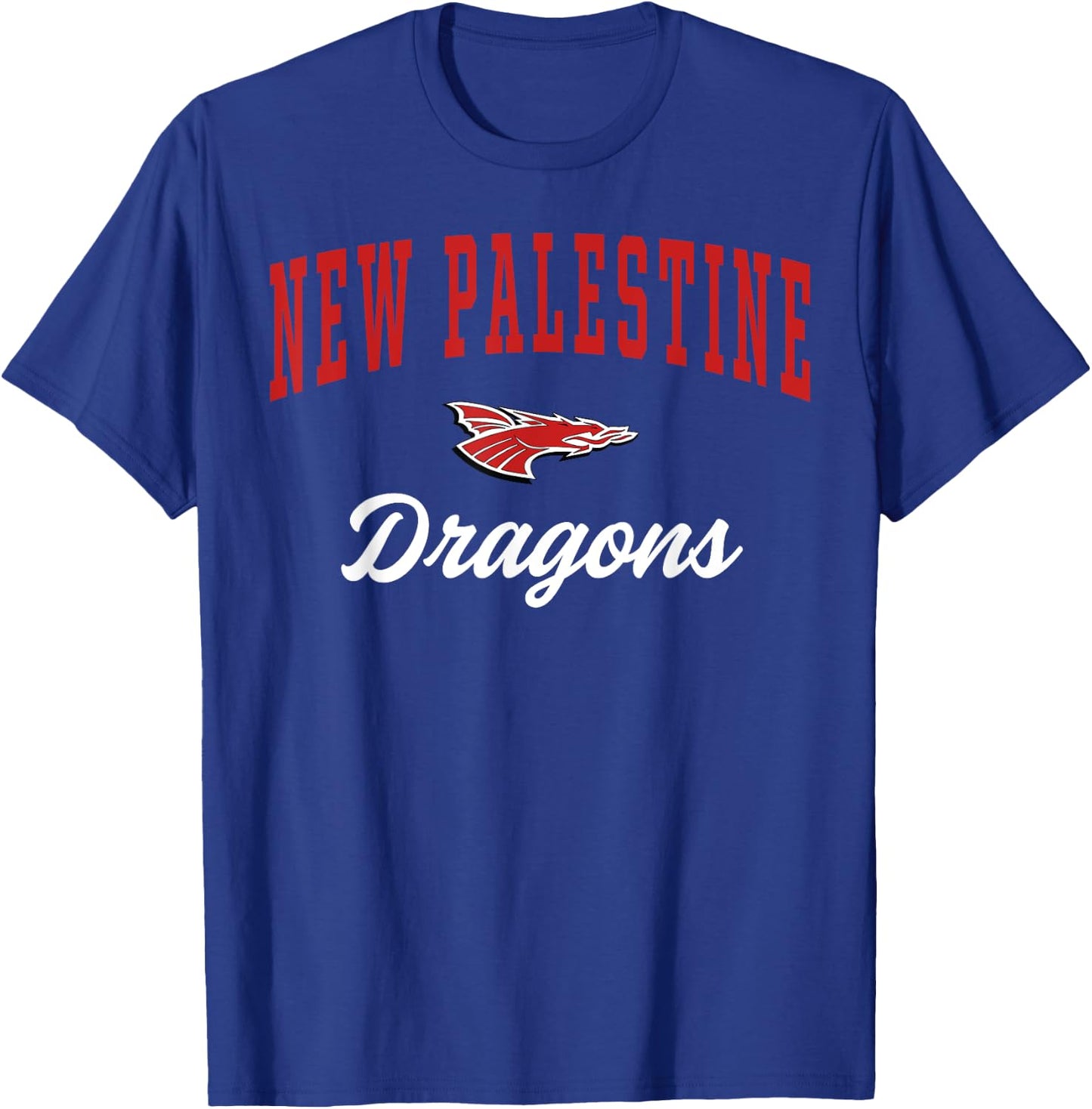 New Palestine High School Dragons T-Shirt - T-Shirt | Royal