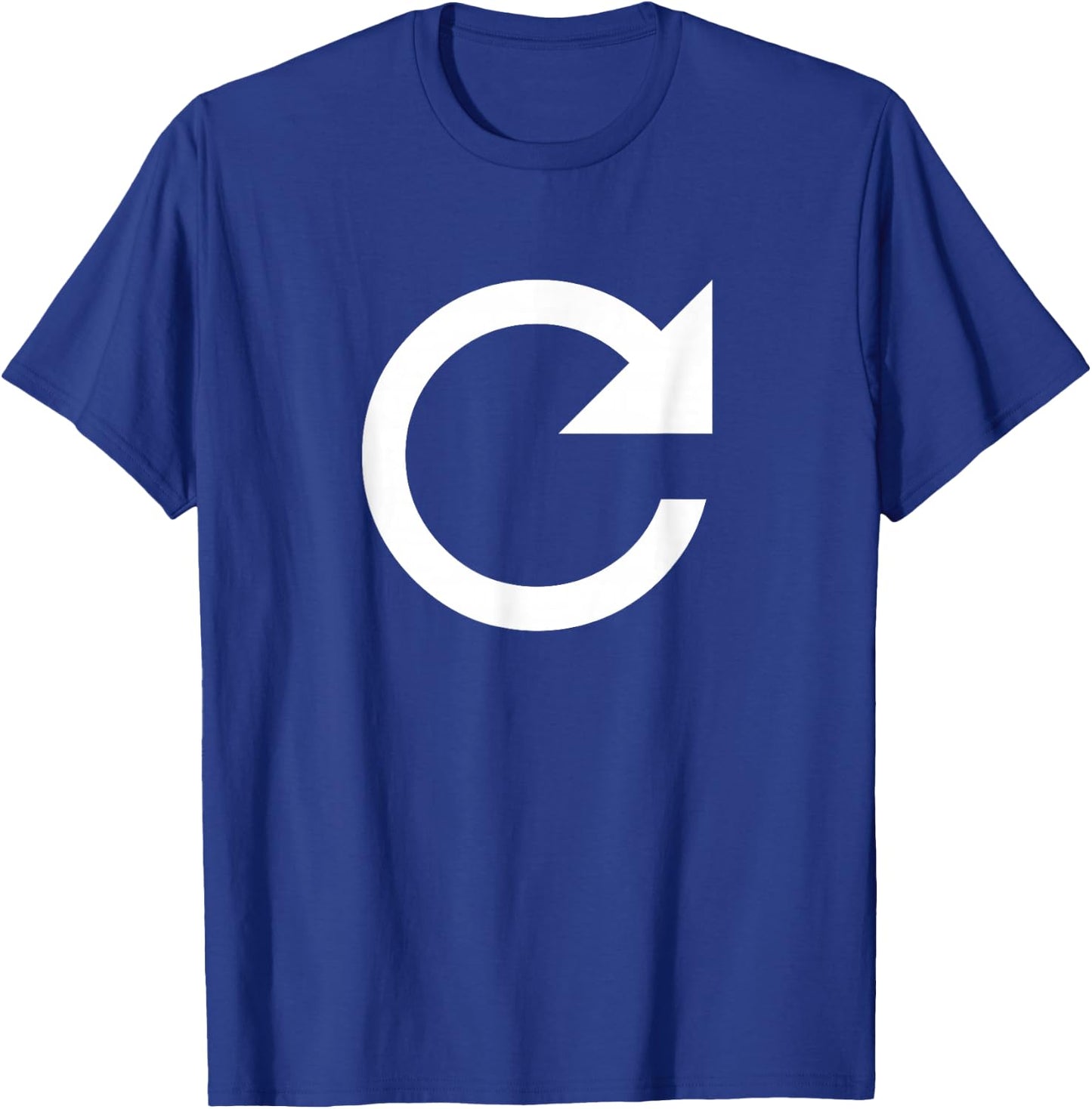 Refresh Icon Reload Page T-Shirt - T-Shirt | Royal