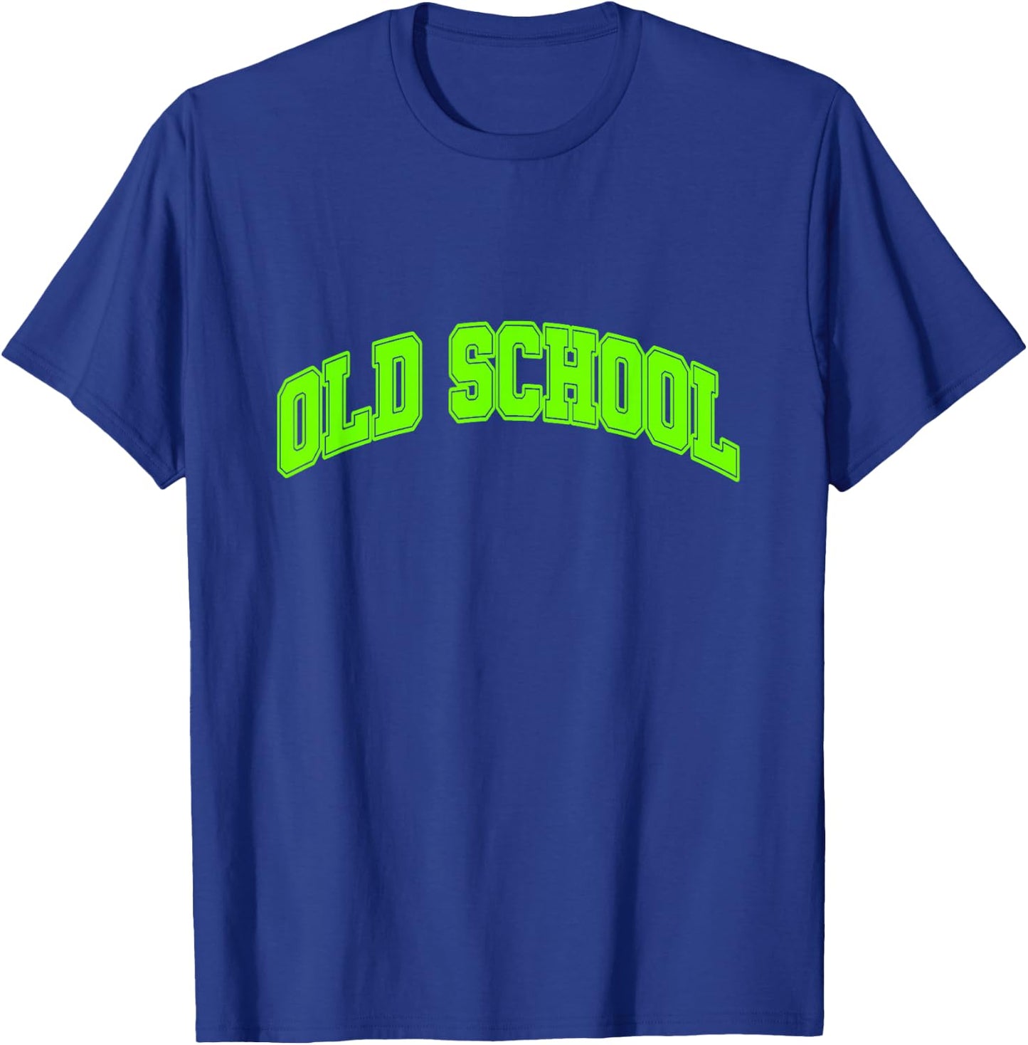 Green Graphic Old School Green Graphic T-Shirt - T-Shirt | Royal