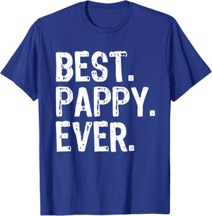 Best Pappy Ever Funny Cool T-Shirt - T-Shirt | Royal