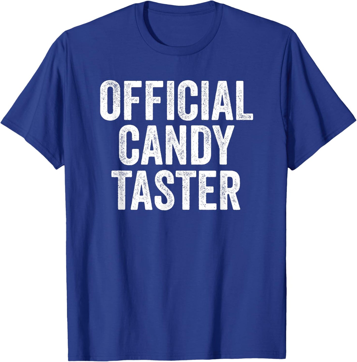 Official Candy Taster Halloween Trick or Treat T-Shirt - T-Shirt | Royal