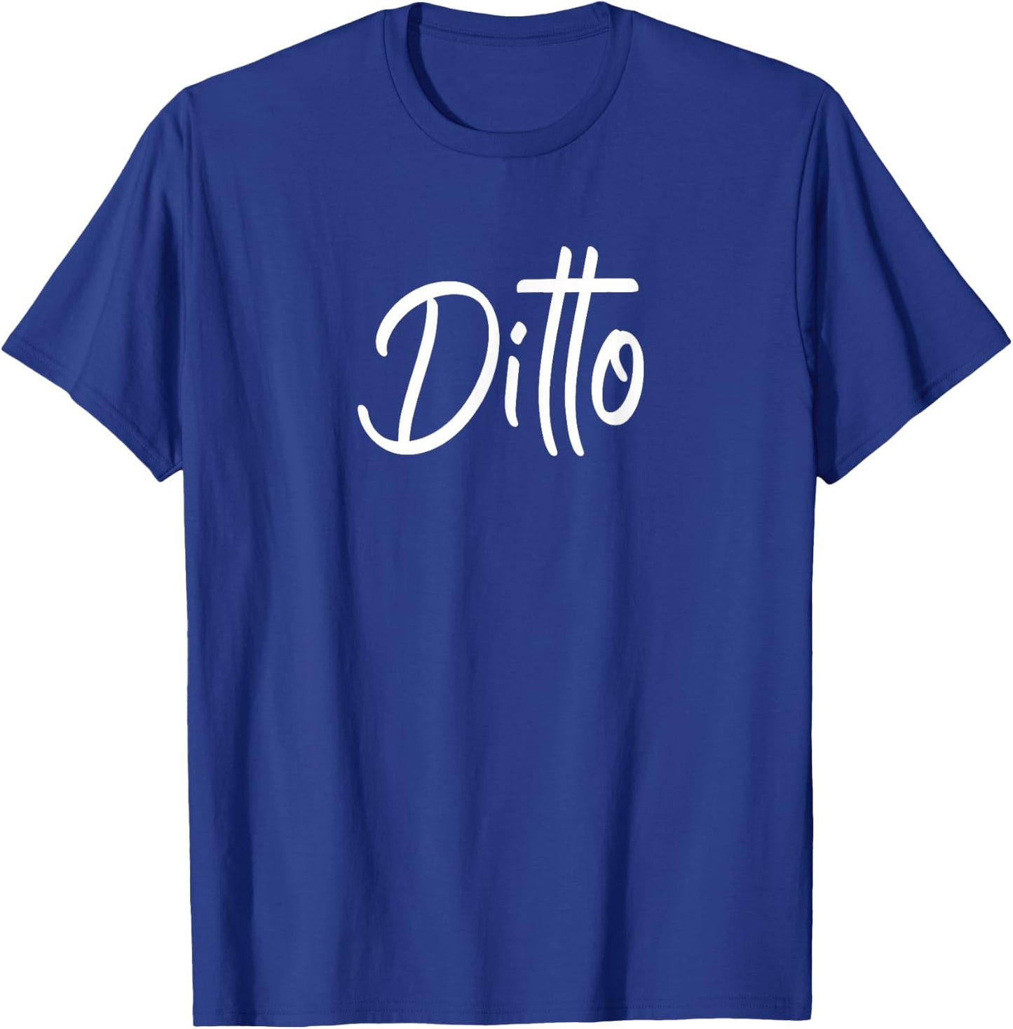 Ditto T-Shirt - T-Shirt | Royal