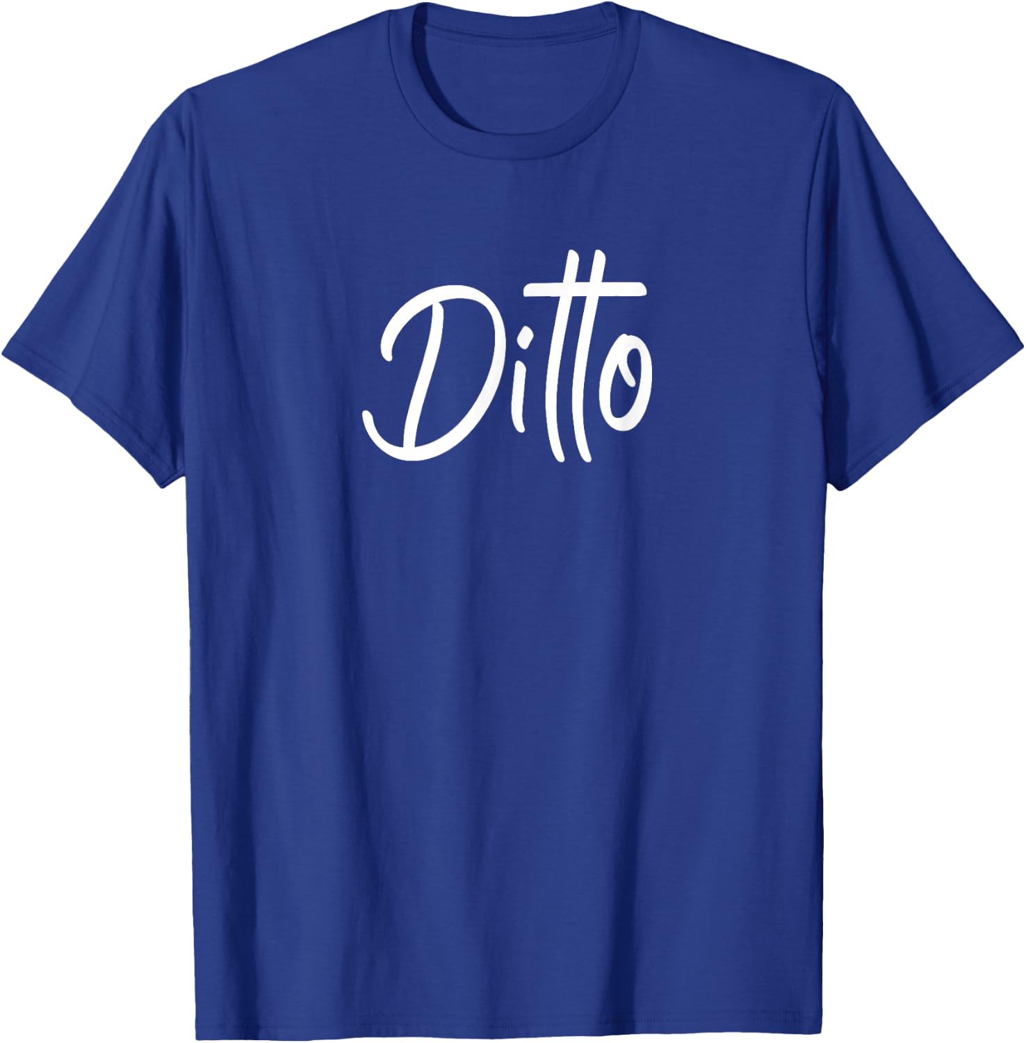 Ditto T-Shirt - T-Shirt | Royal