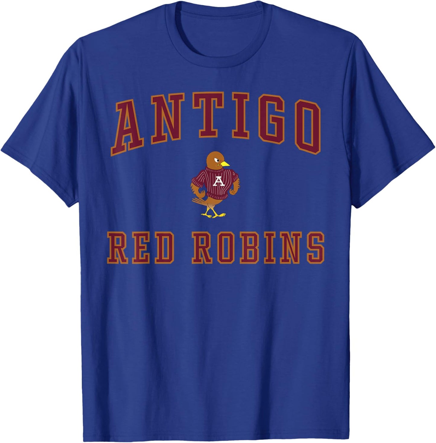 Antigo High School Red Robins C1 T-Shirt - T-Shirt | Royal