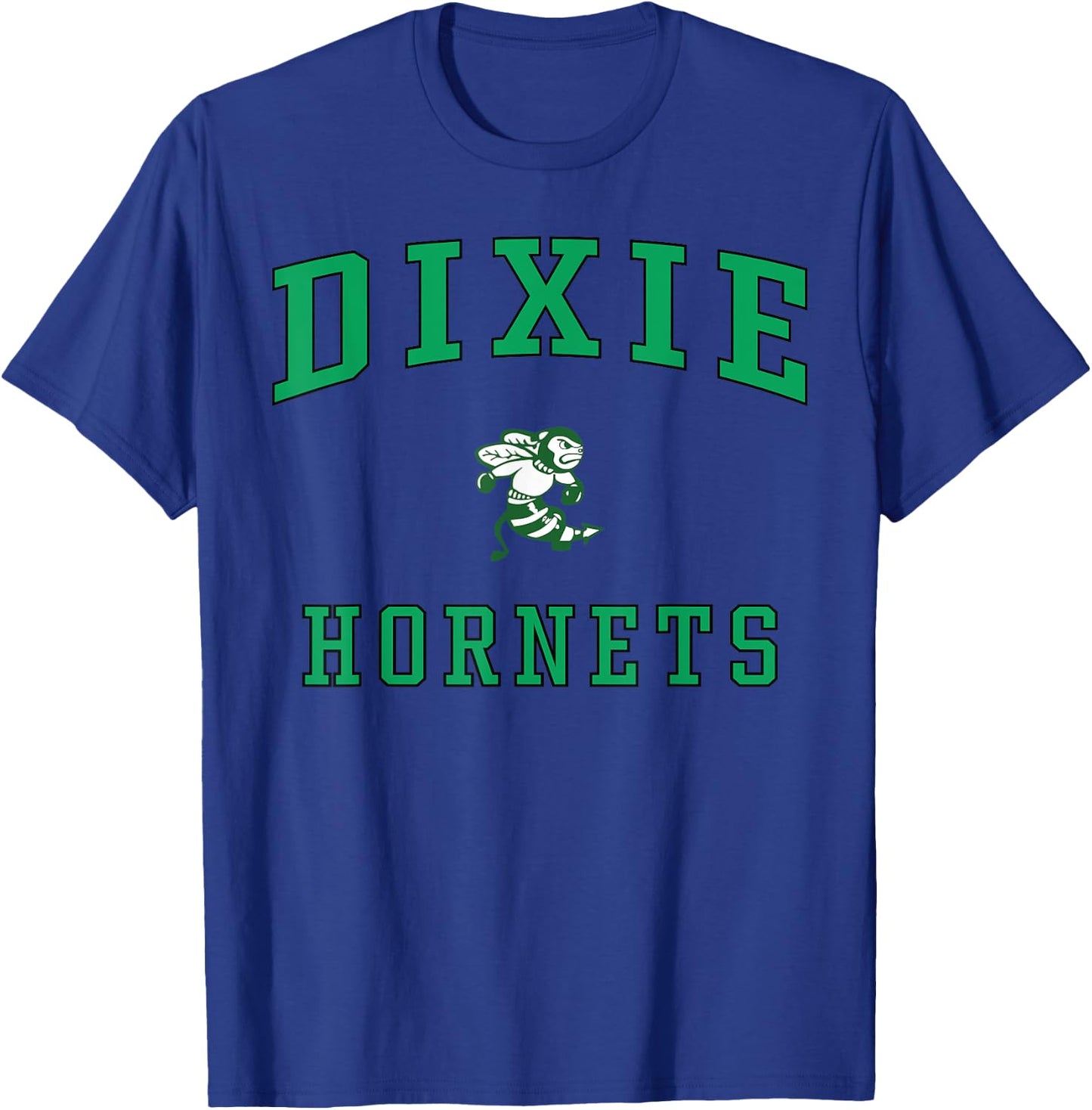 Dixie High School Hornets T-Shirt - T-Shirt | Royal