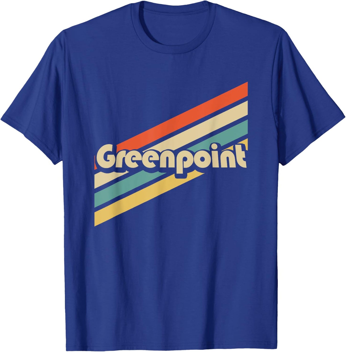 Vintage 80s Greenpoint Brooklyn T-Shirt - T-Shirt | Royal