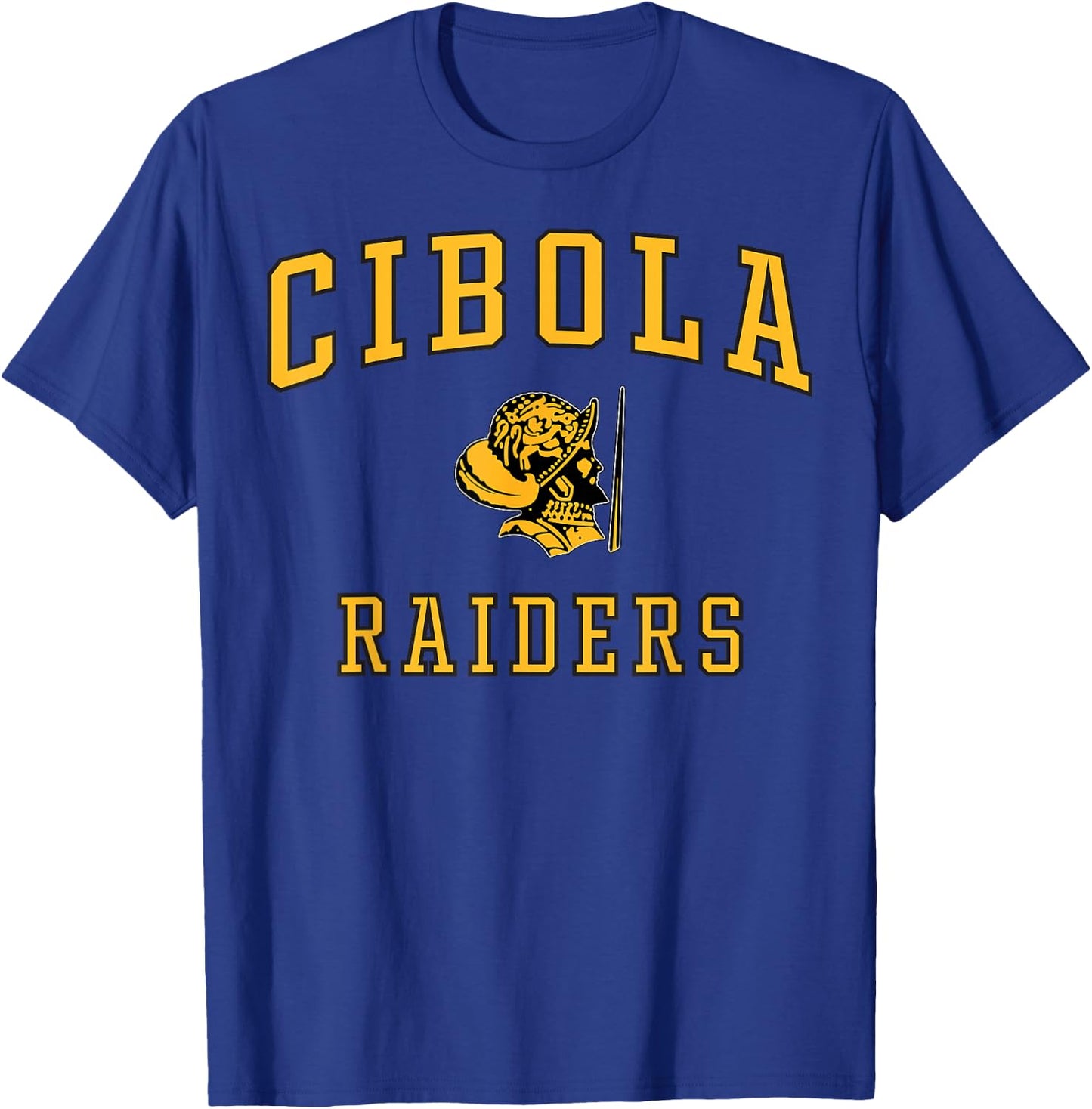 Cibola High School Raiders C1 T-Shirt - T-Shirt | Royal