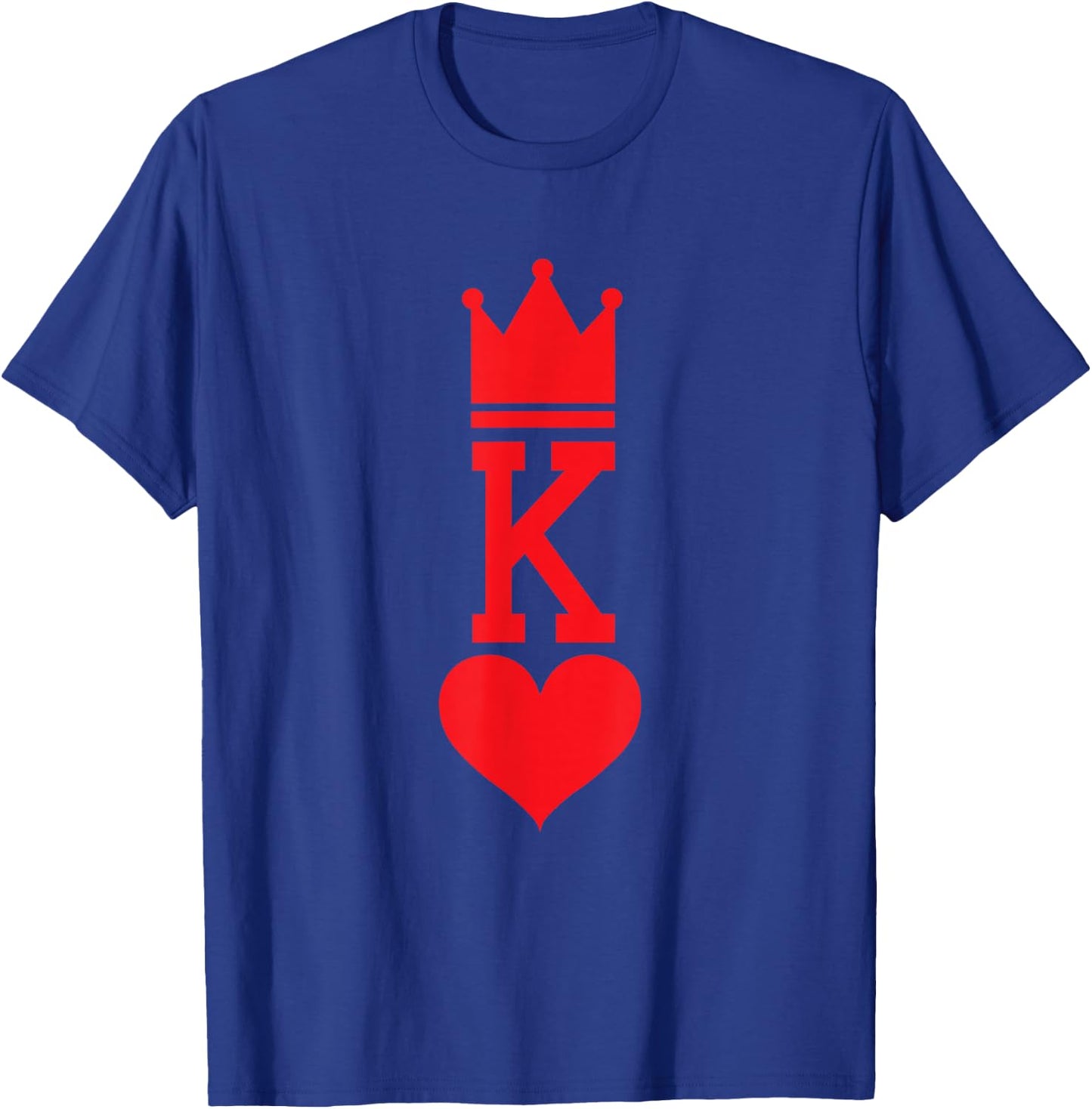 King of Hearts Playing Card Halloween Costume T-Shirt - T-Shirt | Royal
