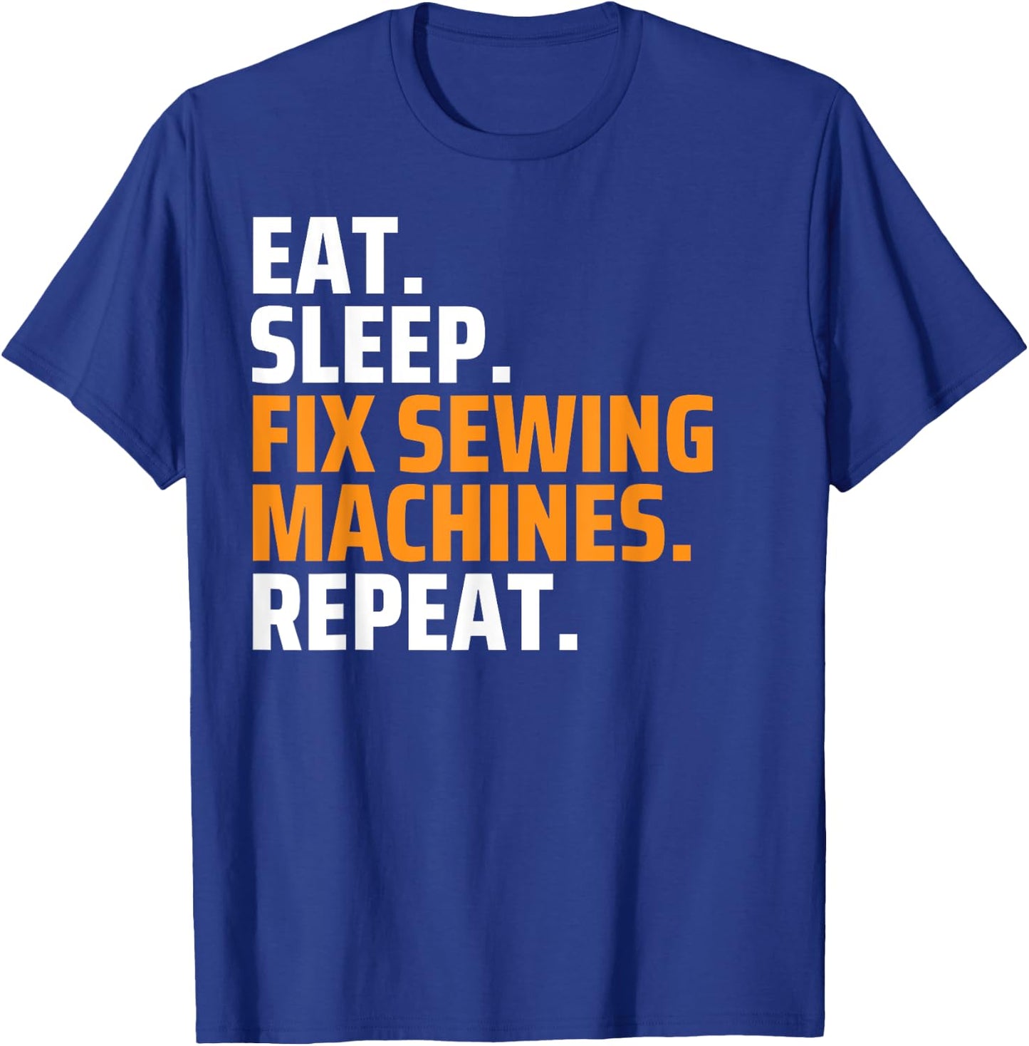 Funny Sewing Machine Repair Technician T-Shirt - T-Shirt | Royal