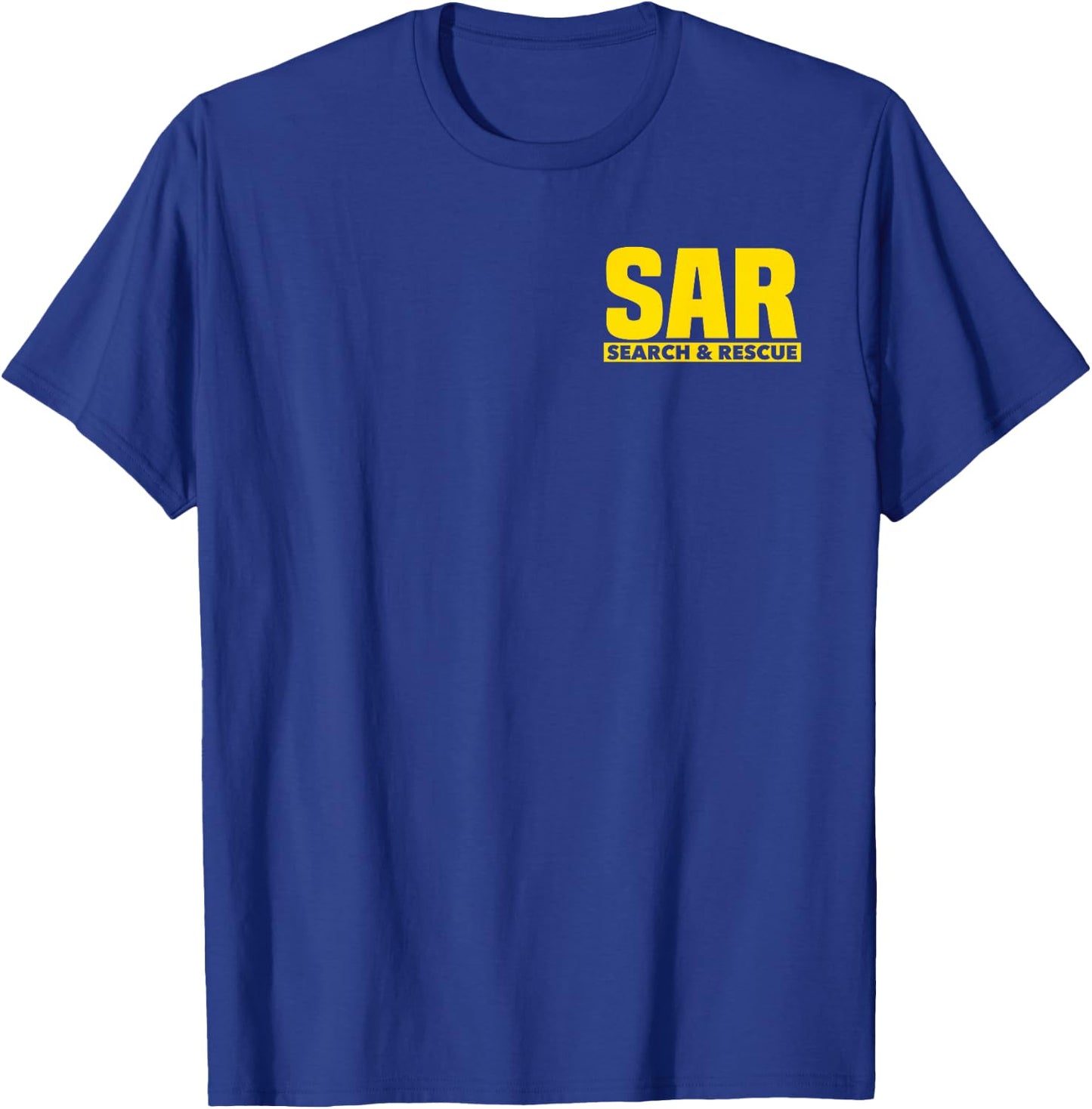 Search & Rescue Crew SAR Emergency Response Team T-Shirt - T-Shirt | Royal