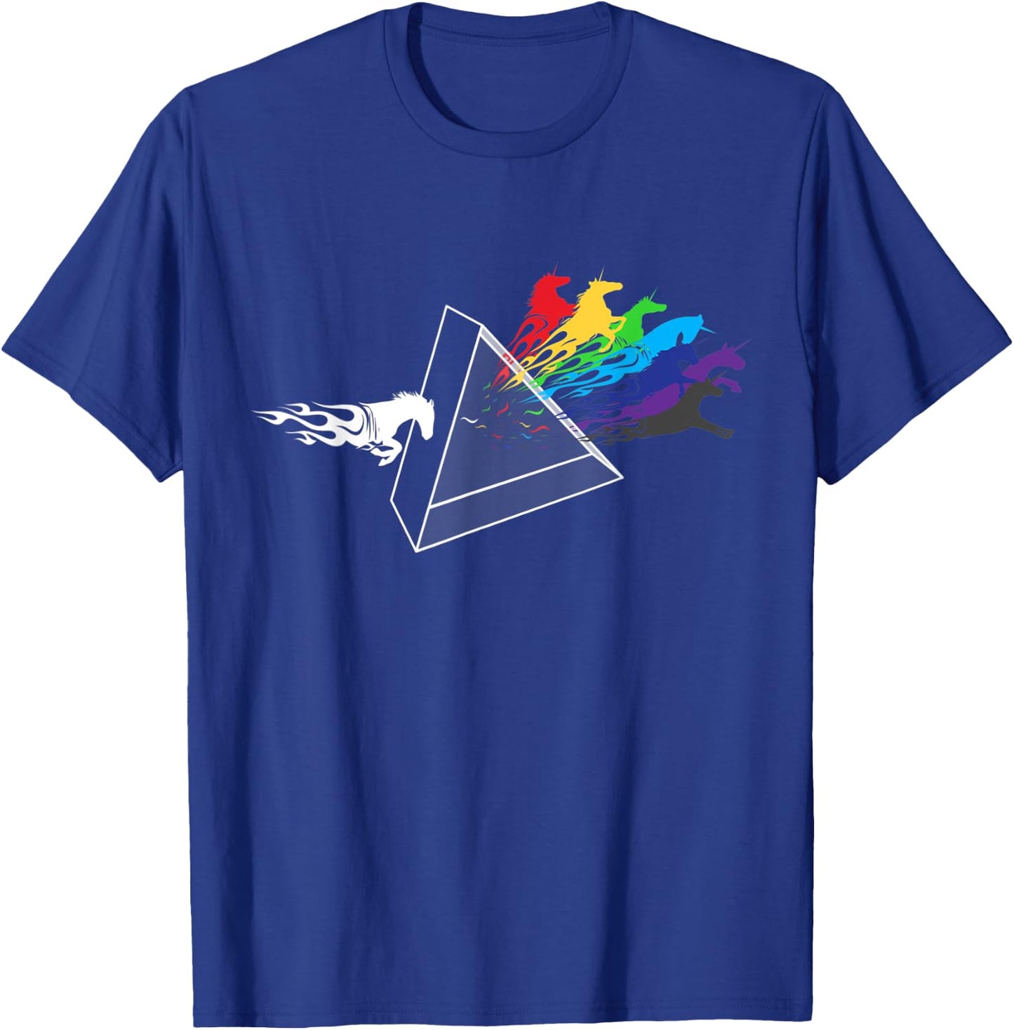 Horse Lover Prism Horseshow Rodeo T-Shirt - T-Shirt | Royal