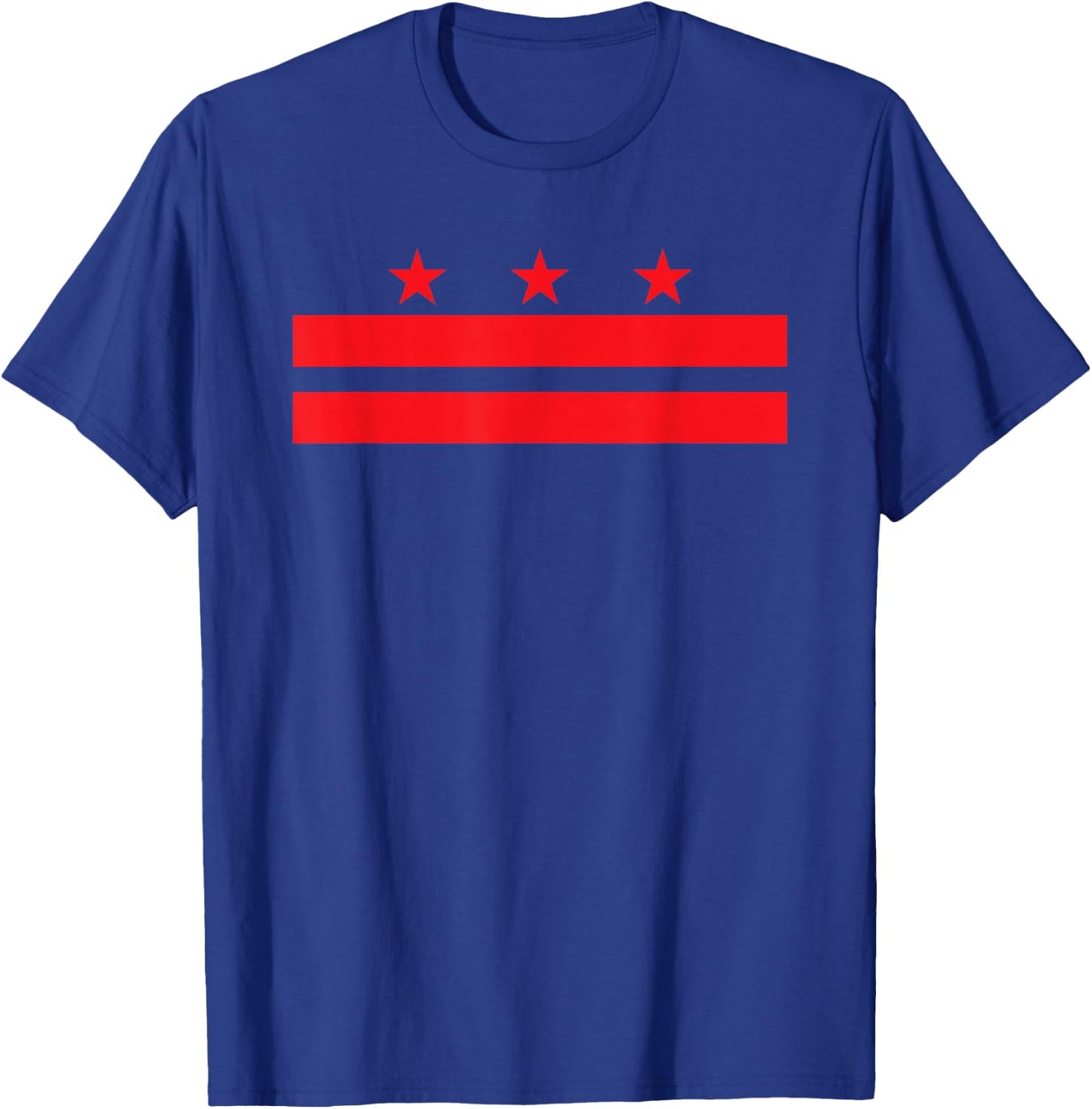 Washington DC Flag T-Shirt - T-Shirt | Royal