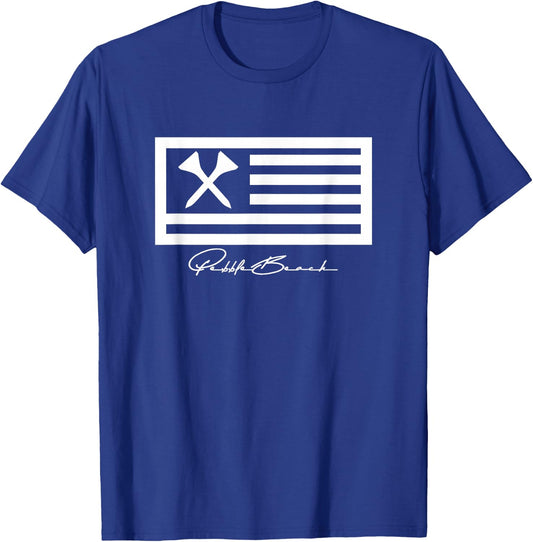 Pebble Beach Golf | US FLAG T-Shirt - T-Shirt | Royal