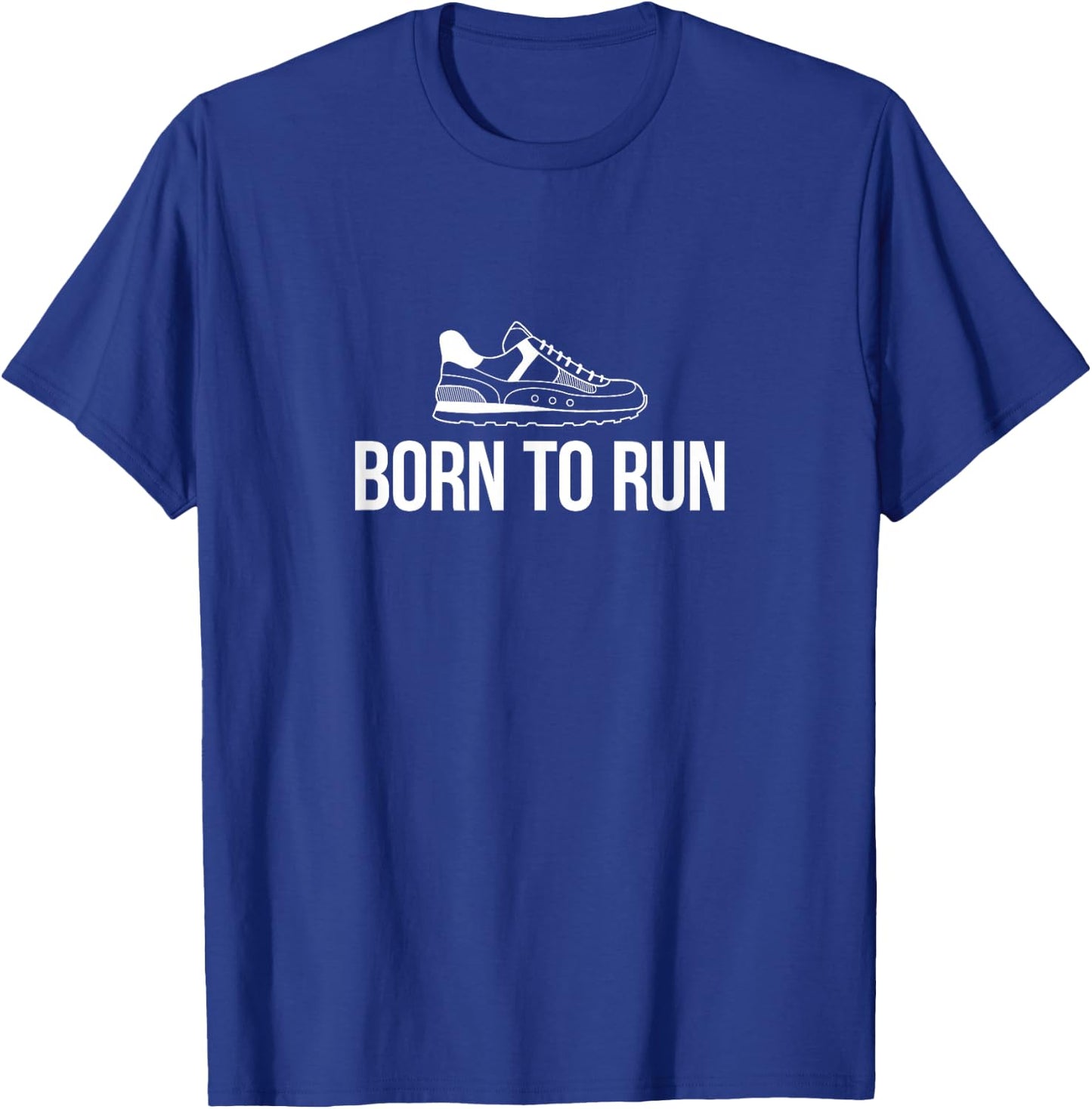 Born To Run - Runners T-Shirt - T-Shirt | Royal