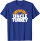 Uncle Turkey - Matching Family Thanksgiving Shirt for Uncle T-Shirt - T-Shirt | Royal
