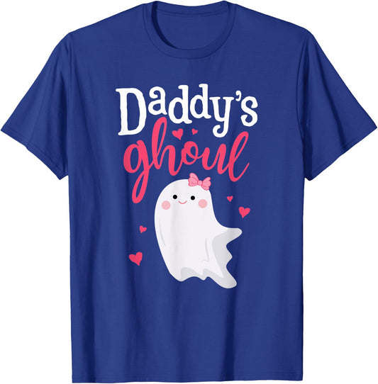 Cute Daddy's Girl Daughter Halloween Ghost Ghoul Costume T-Shirt - T-Shirt | Royal
