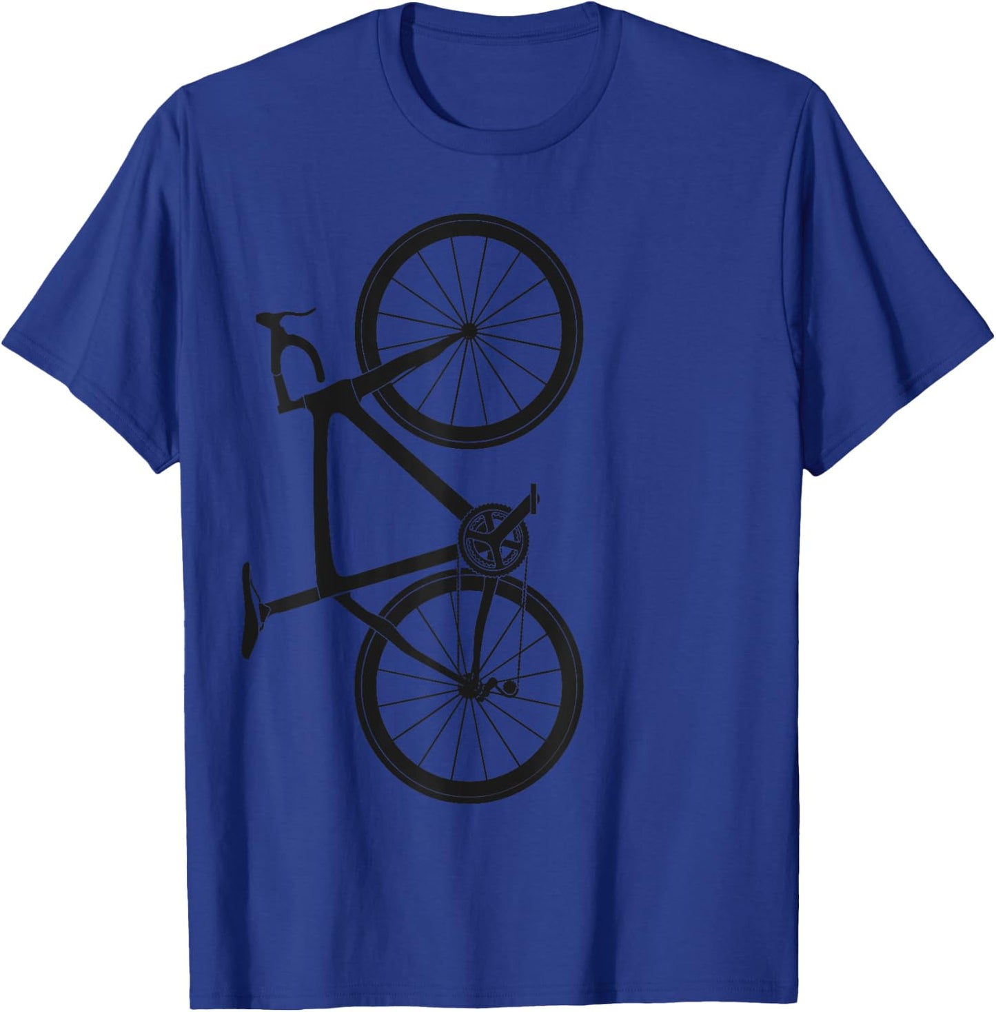 Triathlon Road Bike T Shirt Bicycle Rider Gift Cyclist T-Shirt - T-Shirt | Royal