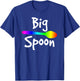 Rainbow Big Spoon Little Spoon Matching Gay Couple T-Shirt - T-Shirt | Royal