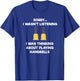 Handbell - Funny Hand Bell Player Listening T-Shirt - T-Shirt | Royal