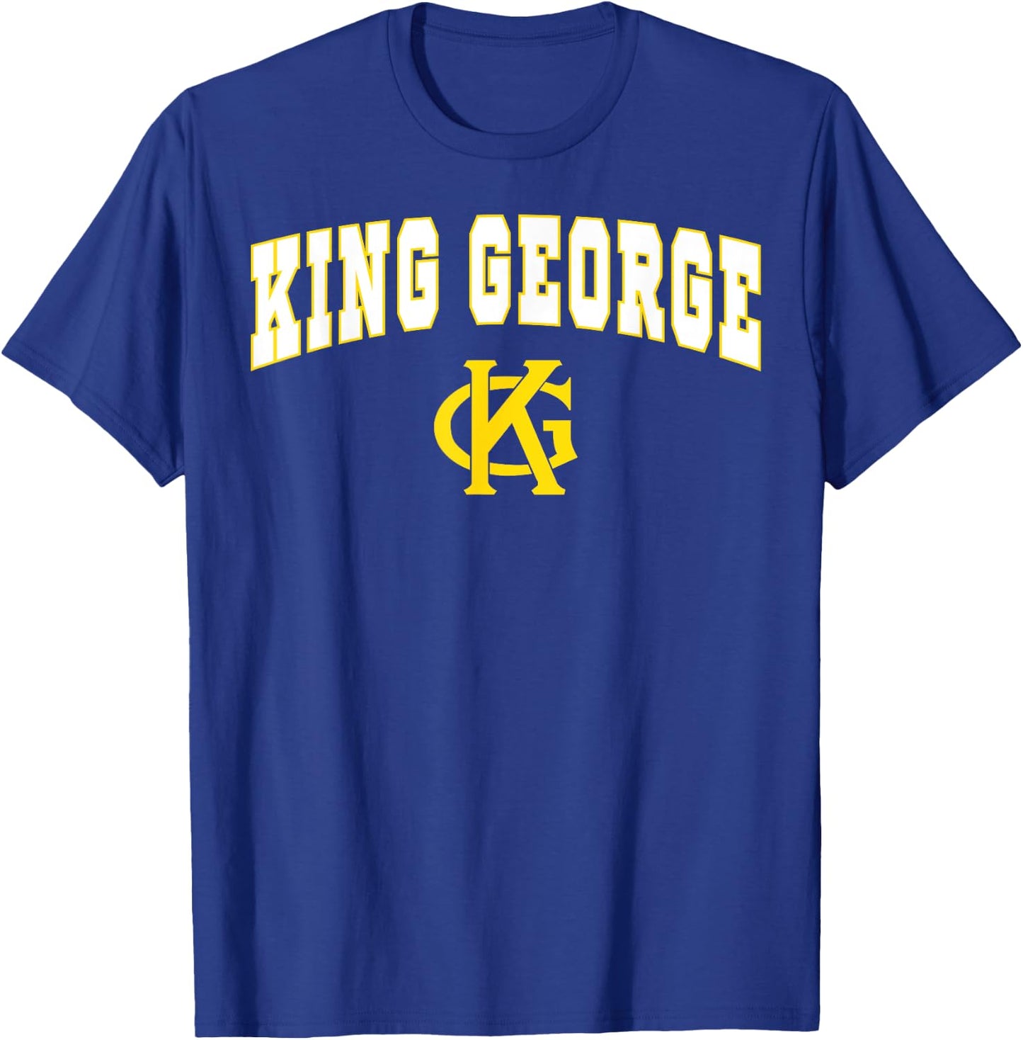 King George High School Foxes C2 T-Shirt - T-Shirt | Royal