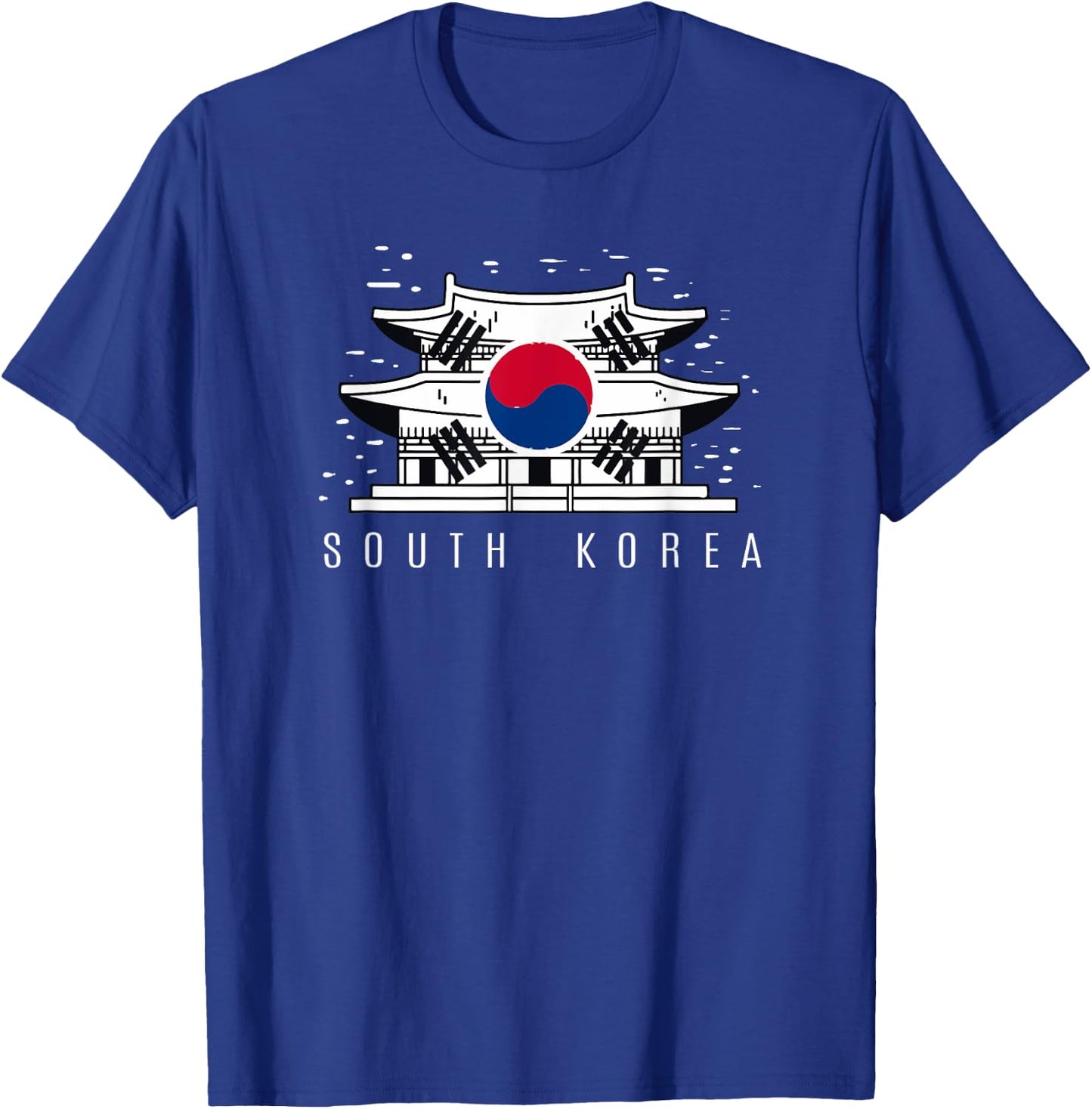 Patriotic South Korea Flag Jersey for Korean T-Shirt - T-Shirt | Royal