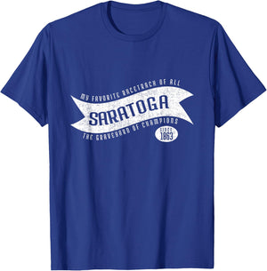 Saratoga Race Fan, The Graveyard of Champions T-Shirt - T-Shirt | Royal