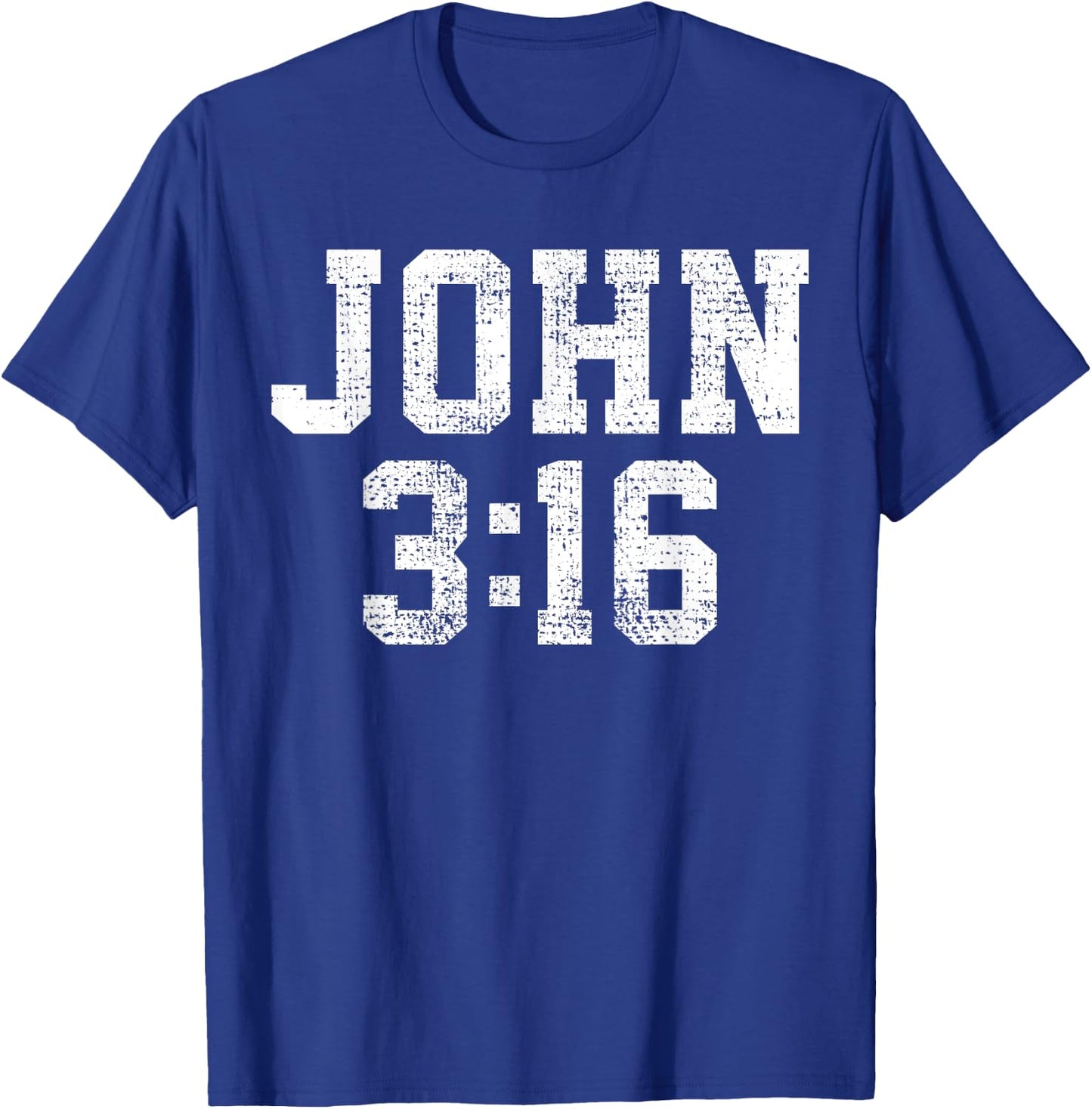 Catholic John Vintage T-Shirt - T-Shirt | Royal