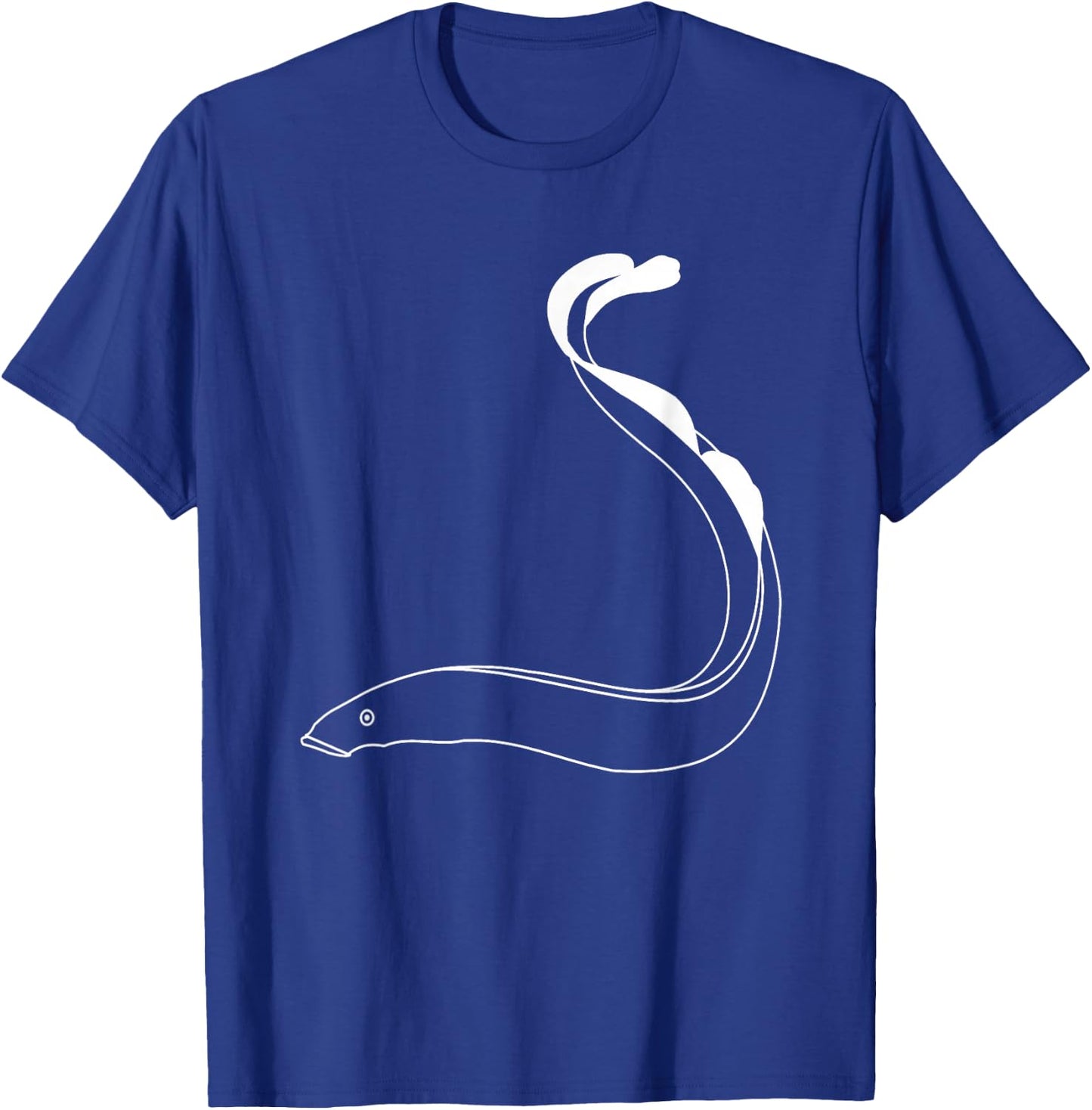 Lamprey Eel Fish Marine Biology Animal T-Shirt - T-Shirt | Royal