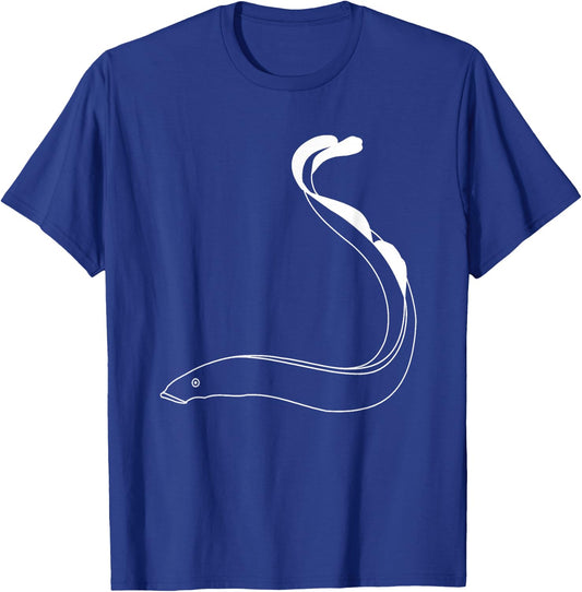 Lamprey Eel Fish Marine Biology Animal T-Shirt - T-Shirt | Royal
