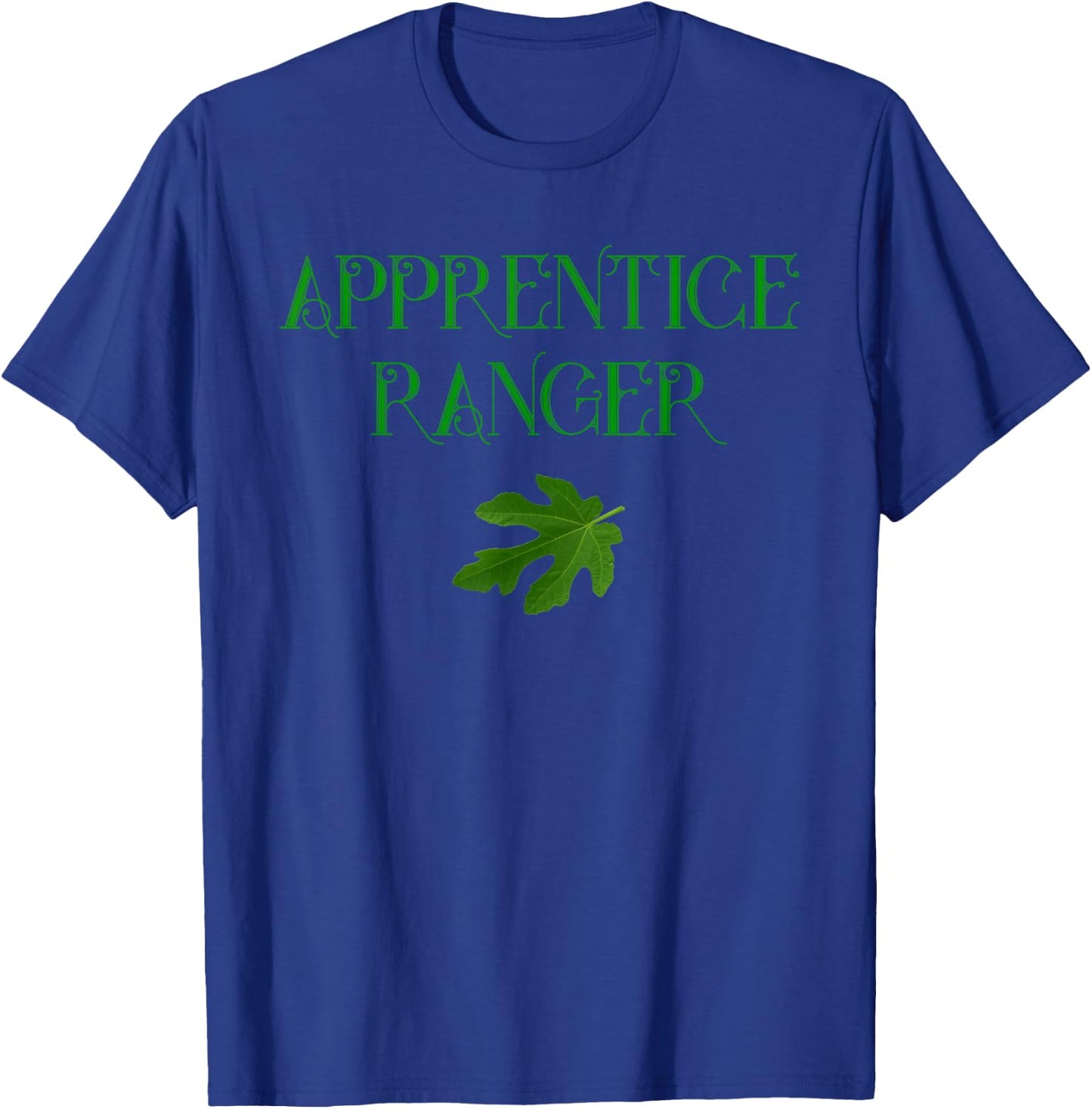 Apprentice Ranger Oak Leaf Book Lover Shirt T-Shirt - T-Shirt | Royal