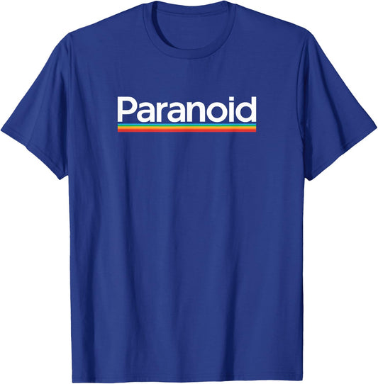 Paranoid Photography Vaporwave Aesthetic Streetwear Vintage T-Shirt - T-Shirt | Royal